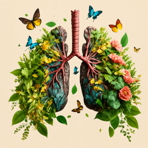 Conscious Connected Breathing - Lungs of Life Artwork